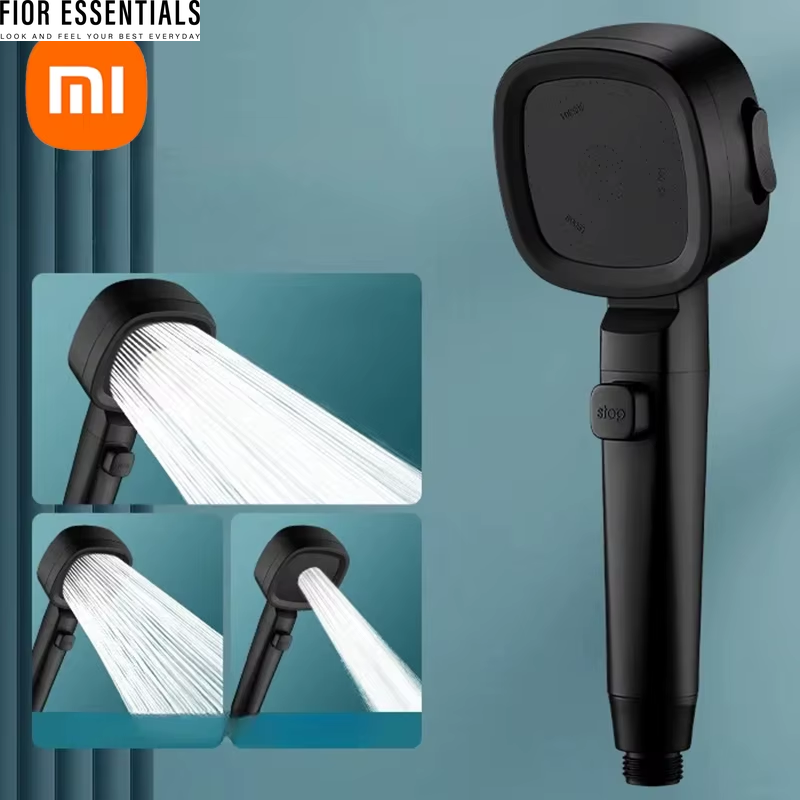 Xiaomi High Pressure Shower Head Water Saving 3-Modes Shower Heads Adjustable Water Massage Sprayer Home Bathroom Accessories