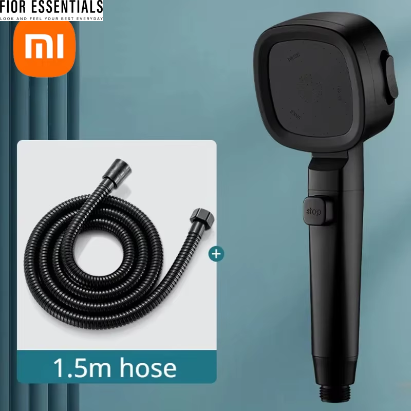 Xiaomi High Pressure Shower Head Water Saving 3-Modes Shower Heads Adjustable Water Massage Sprayer Home Bathroom Accessories